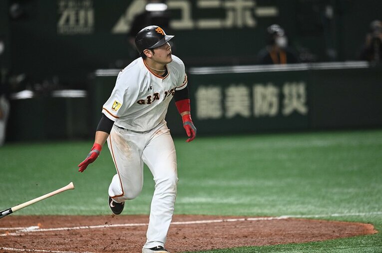 巨人の岡本は奈良県出身だ©Nanae Suzuki