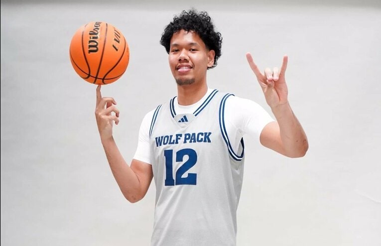 ネバダ大でプレーする山ノ内勇登ウィリアムズ（21歳）©︎Nevada University