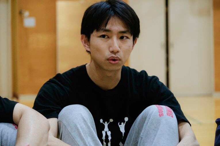 今季、副将を務めた今村。高校時代はハンドボール部　©Wataru Sato