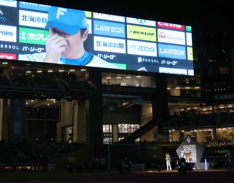 田中が忘れられない景色と振り返る、今季の名場面のひとつ　©Sankei Shimbun