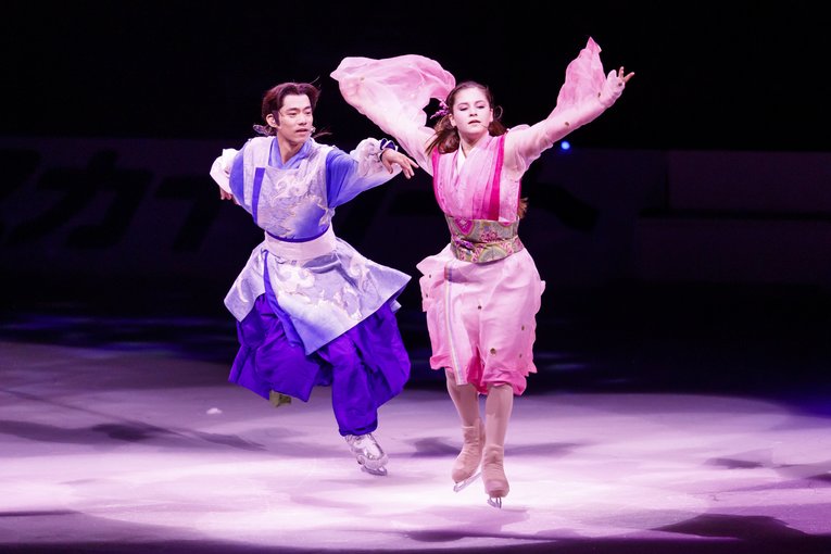 高橋大輔と共演を果たしたリプニツカヤ ©Asami Enomoto