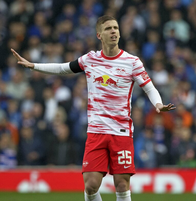 RBライプツィヒでのダニ・オルモ　©Getty Images