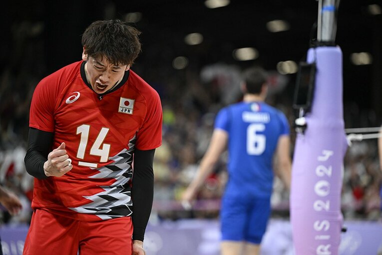 パリ五輪・準々決勝イタリア戦 ／ photograph by Asami Enomoto/JMPA