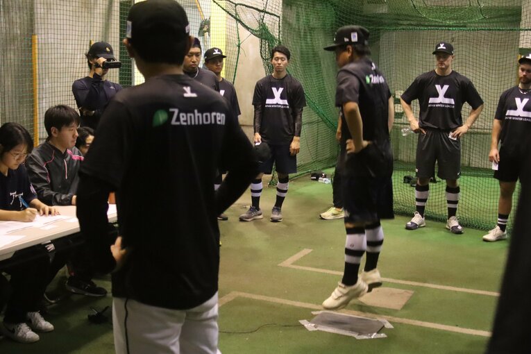 開幕前に行われたフィジカルテスト　©Kou Hiroo