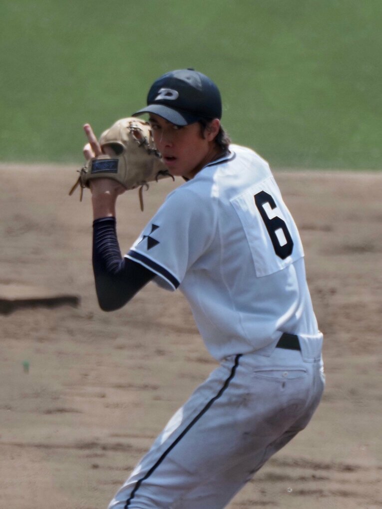 プレー中のレイモンド　※本人提供