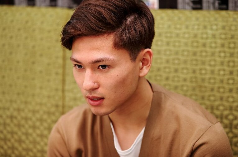 1月16日で22歳になる南野拓実は、抱えている危機感を隠そうとはしない。上へ行く、という強い意志がそうさせるのだろうか。 ／ photograph by Kiichi Matsumoto