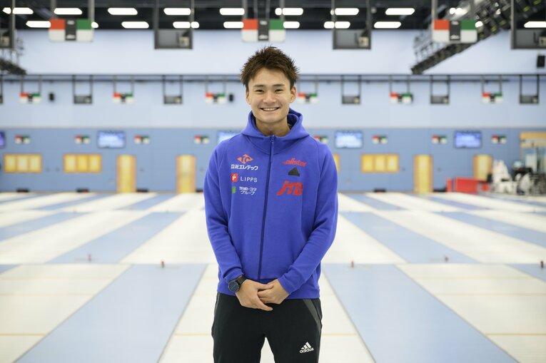 フェンシング男子フルーレ日本代表・松山恭助　©︎Hirofumi Kamaya