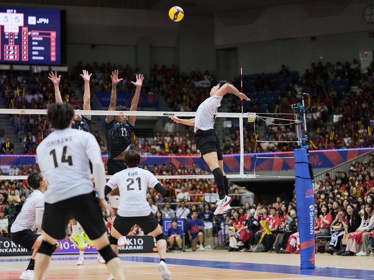 バレーボールネーションズリーグ　©︎Yuki Suenaga