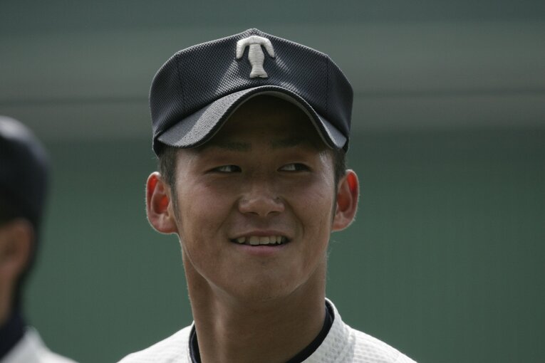 大阪桐蔭時代の中田翔　©︎Hideki Sugiyama