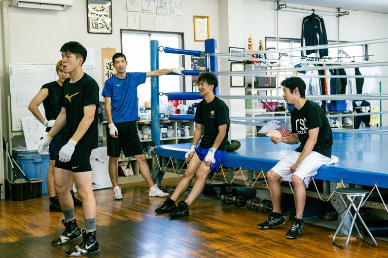 東京大学ボクシング部・伊藤朝樹　©︎Nanae Suzuki