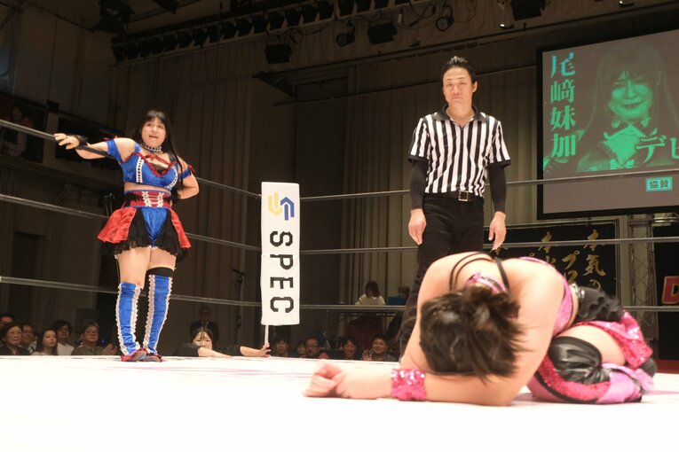 ディアナの“小学生レスラー”NENE　©Norihiro Hashimoto