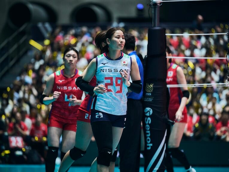 西村弥菜美／FIVBパリ五輪予選　©︎Yuki Suenaga