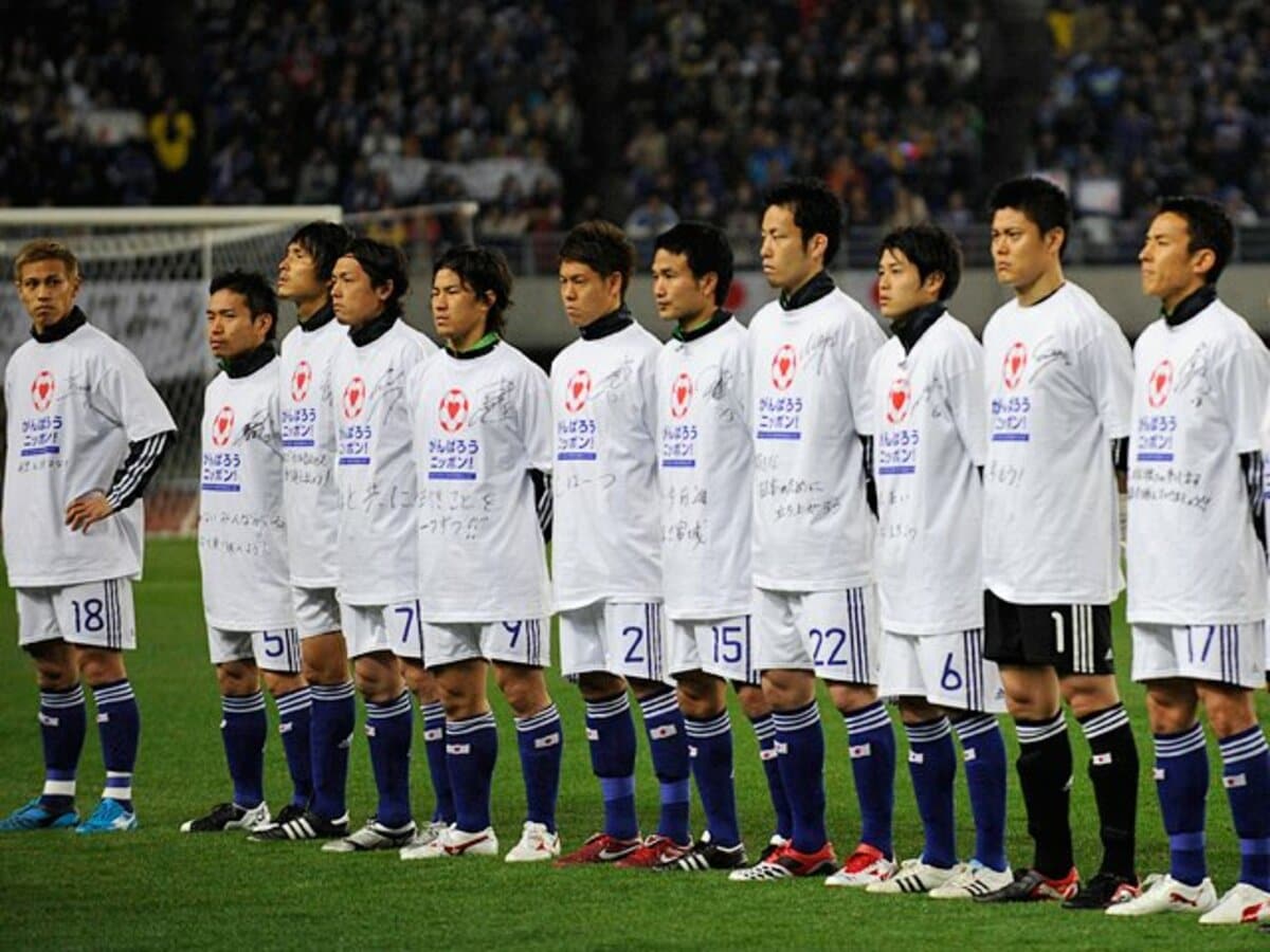 鳴り響く ニッポン コール の中 日本代表が見せた新たなステップ サッカー日本代表 Number Web ナンバー