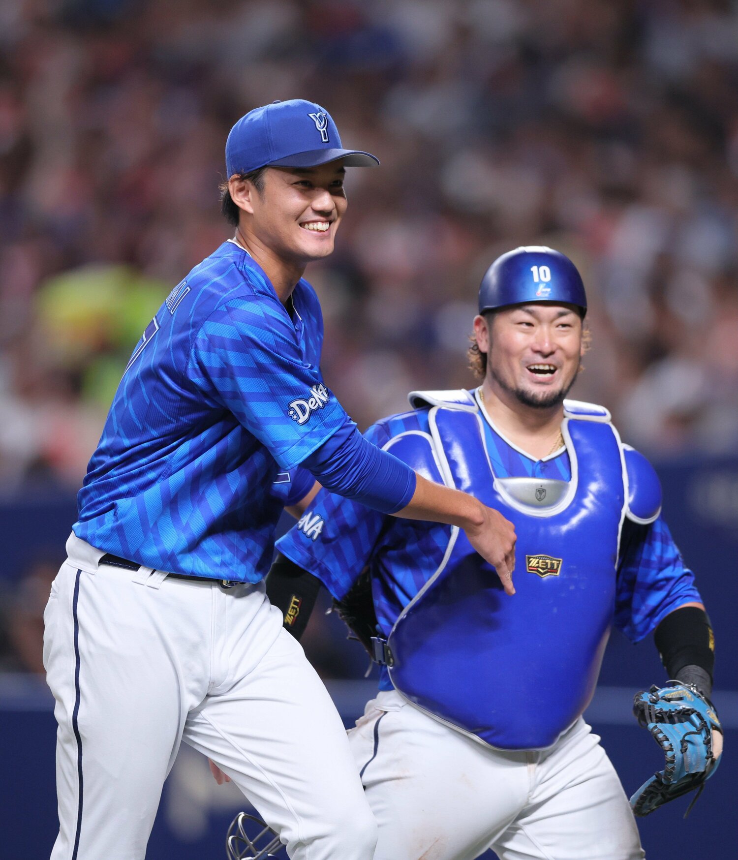 8月17日、中日戦でNPB復帰後初登板した藤浪。中日は先発出場の9人を左バッターで固めた　©JIJI PRESS