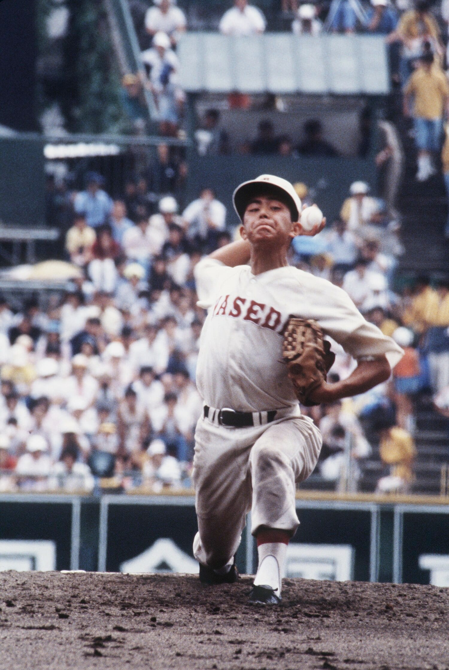 早実時代に「大ちゃんフィーバー」を巻き起こした荒木大輔　©︎JIJI PRESS