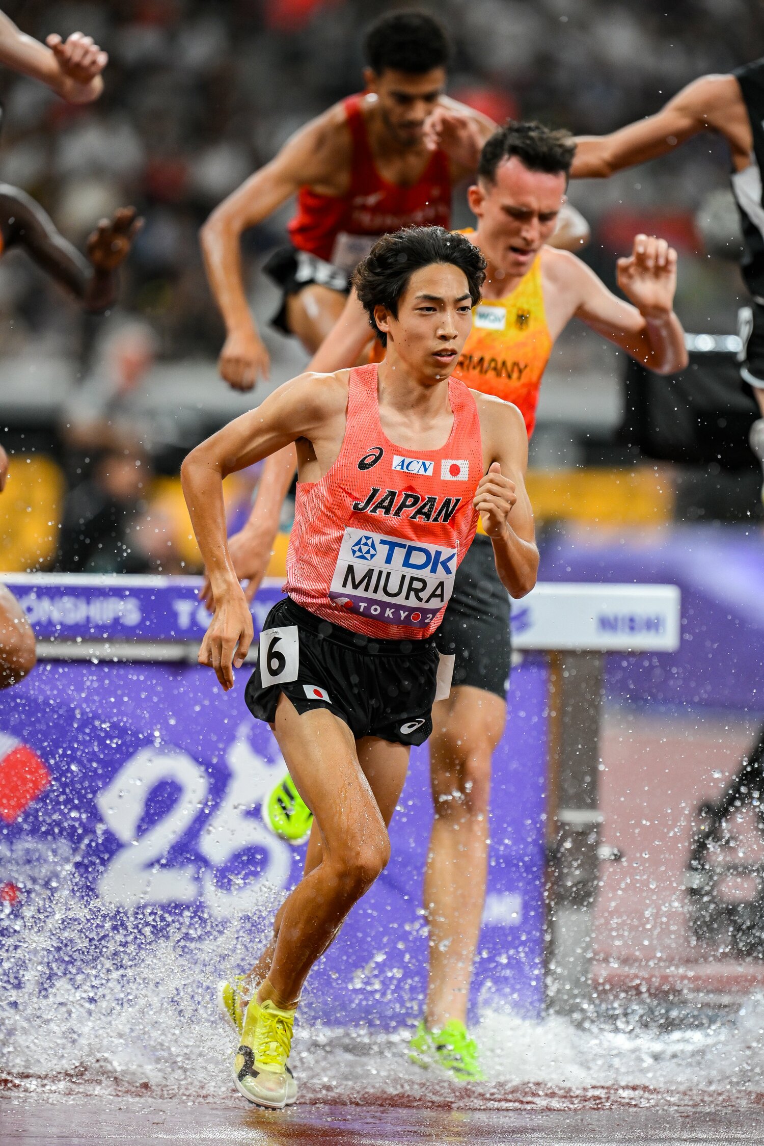 三浦の目にはレース運びの中で一瞬メダルが見えかけたという　©Nanae Suzuki