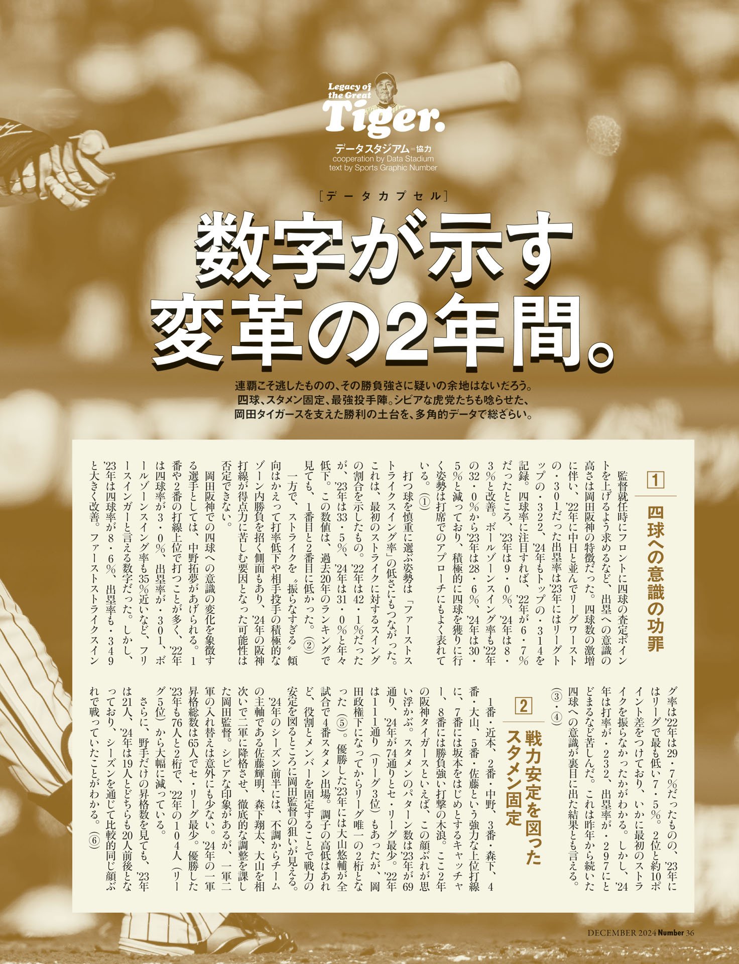 数字が示す変革の2年間