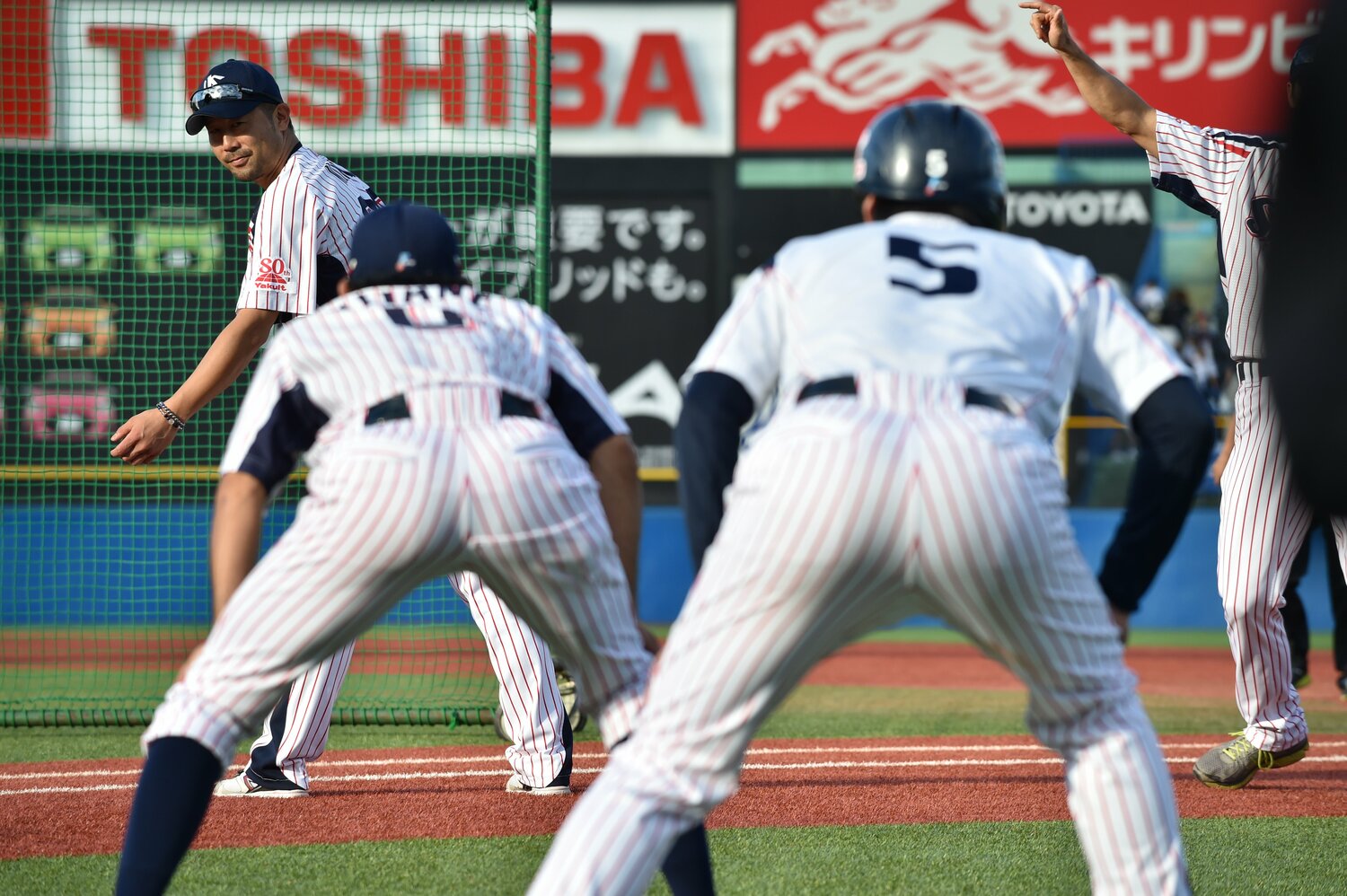 ヤクルトではヘッドコーチとして真中満監督を支えた　©︎Hideki Sugiyama