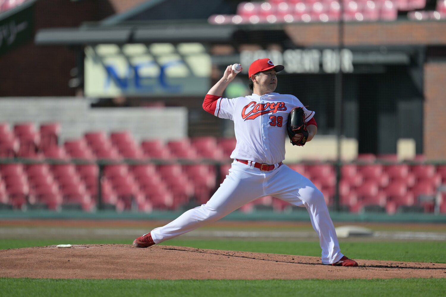 広島の菊池 ©Hideki Sugiyama