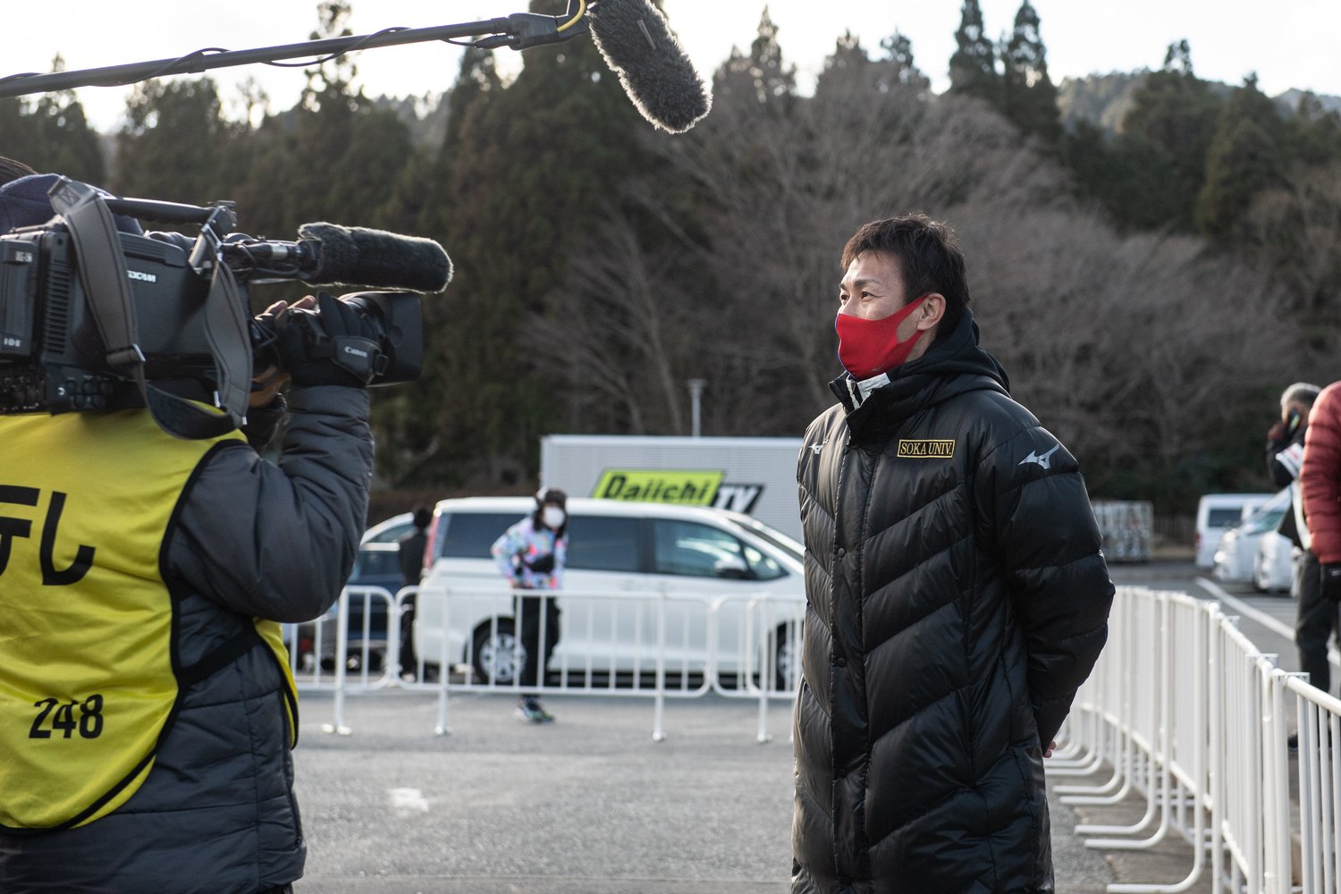 創価大・榎木和貴監督　©Nanae Suzuki