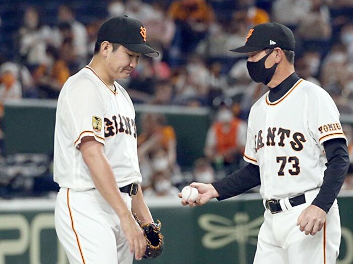 またもや登録抹消、巨人・菅野智之の状態が厳しすぎる…東京五輪代表は“本人の決断待ち”か?<Number Web> photograph by Sankei Shimbun