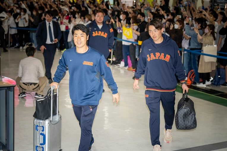 2023年3月、WBCの事前合宿期間中の近藤健介からDMが届いたという ©Shiro Miyake