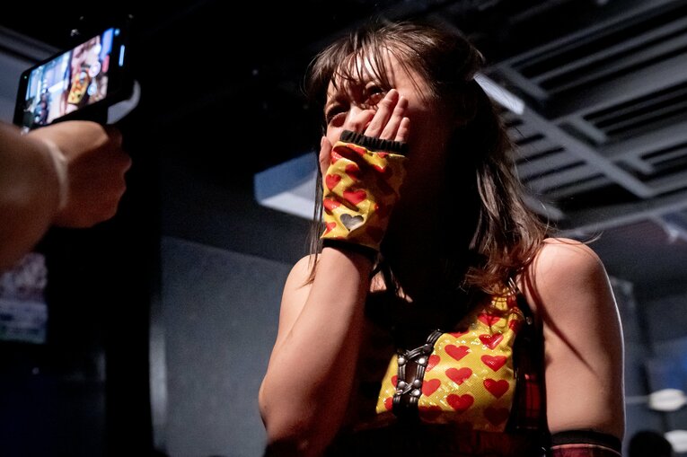 「ぶりっ子キャラだし、なにこの子って（笑）」慶應大、異例の“学生アイドルレスラー”はいかに生まれたか？ 無村架純が引退後に明かした本音(49)