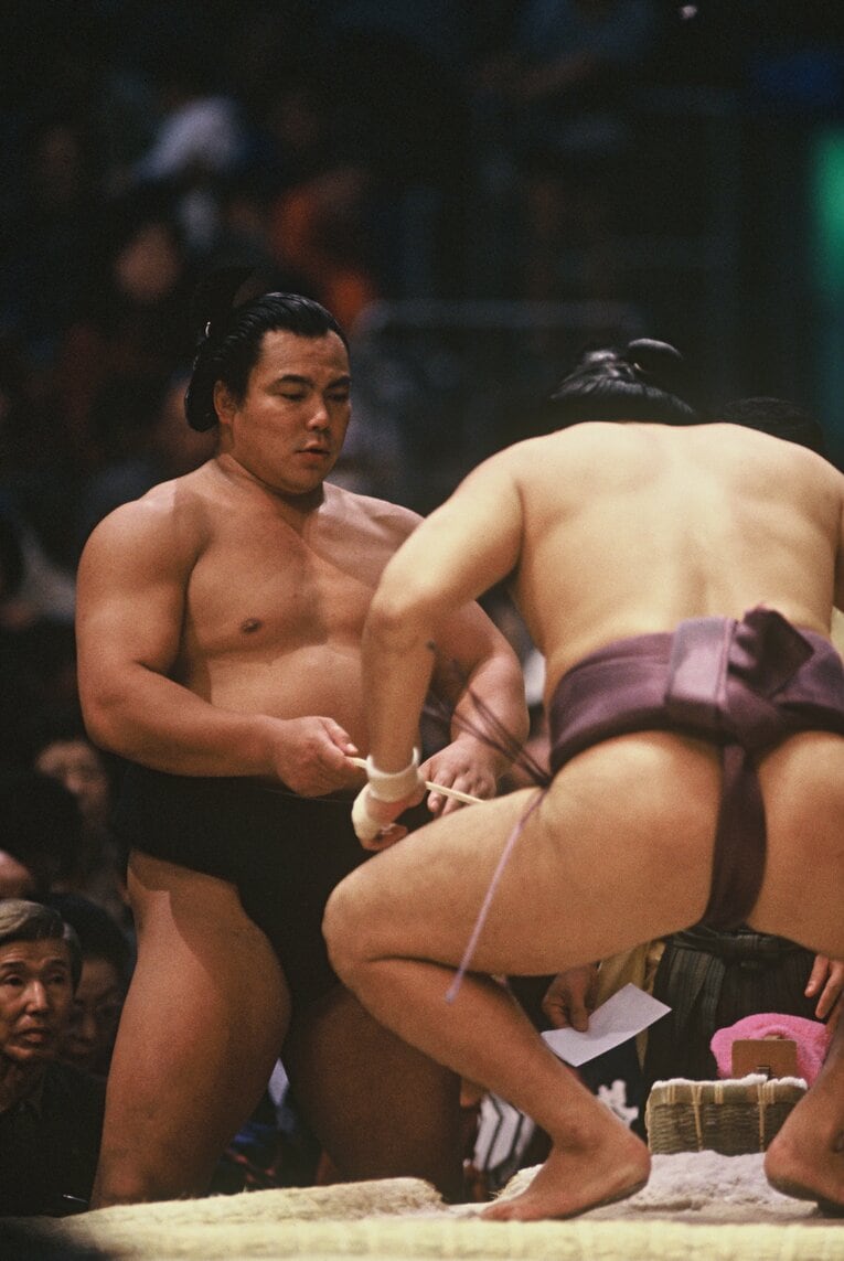近年、その筋肉美も話題になった千代の富士　©Sports Graphic Number