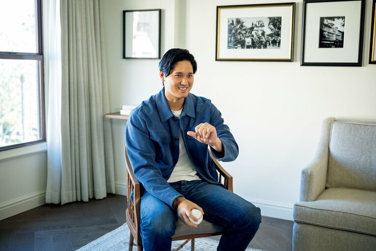 2023年のWBCでは勝つと思われていた準々決勝のイタリア戦でも「緊張していた」と明かす大谷　©️Nanae Suzuki