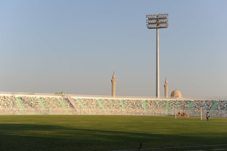 カタールの街中（2009年）　©Naoya Sanuki