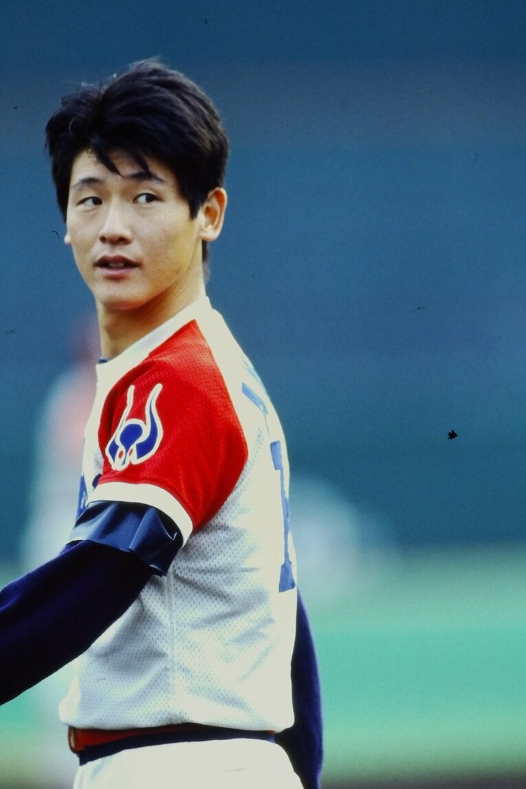 80年代末から90年代中盤。西武との激闘を駆け抜けた阿波野の姿は多くのファンの心に刻まれた　©Naoya Sanuki