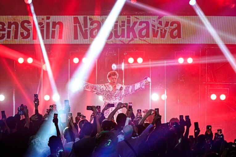 那須川天心の入場　©Takuya Sugiyama