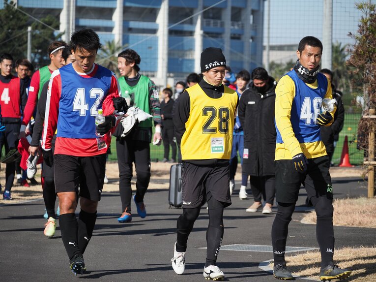 トライアウトに挑んだ選手たち©Tetsuro Kaieda