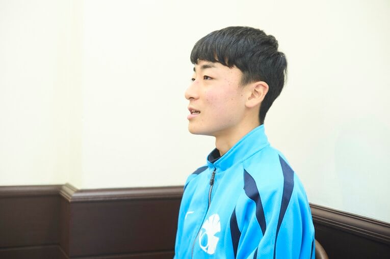 高校時代は「井の中の蛙だった」と振り返る　©Atsushi Hashimoto