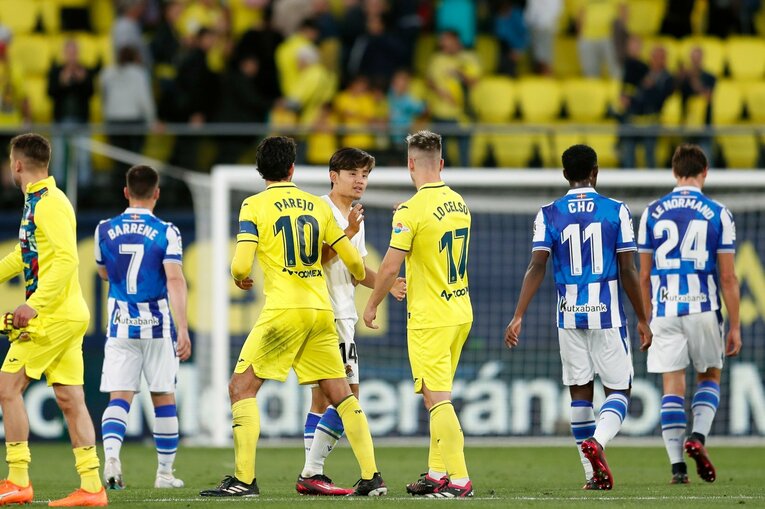 「久保建英とシルバが絡めば何かが起こる」でも2人の代わりは…不調ソシエダで奮闘“タケのクロスバー直撃弾、古巣選手との旧交”を撮った(38)