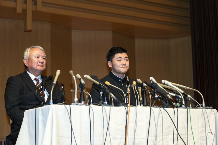 2017年ドラフト1位・清宮幸太郎（日本ハム）　©BUNGEISHUNJU