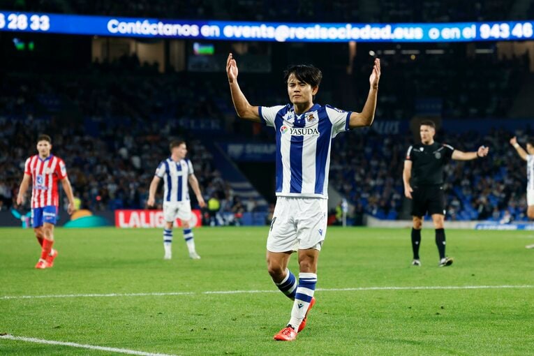 「僕たちの方が勝利に…」久保建英“日本代表とひと味違う”スペインでの素顔と本音「ファンを煽り、強豪DFたちを翻弄」現地カメラマンは見た(10)