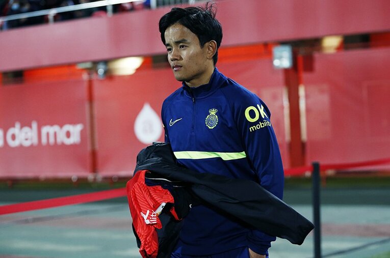 セルタ戦に途中出場した久保建英 ／ photograph by Daisuke Nakashima