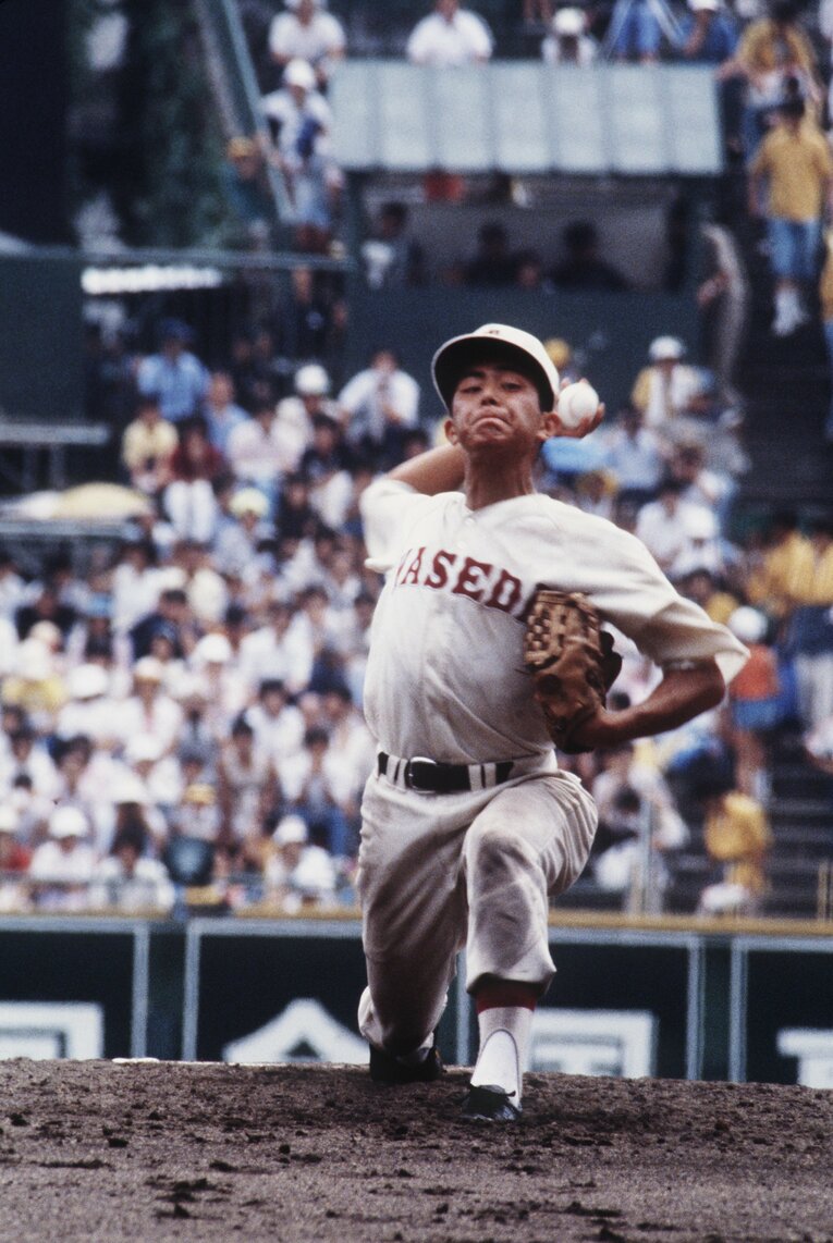 早実時代に「大ちゃんフィーバー」を巻き起こした荒木大輔　©︎JIJI PRESS