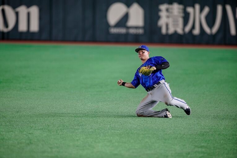 藤田コーチは牧にセカンドでゴールデン・グラブ賞を狙って欲しいと考えている　©Kiichi Matsumoto
