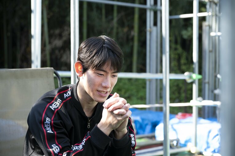 今年のオブスタクル・コース・レーシング（OCR）100m日本選手権で連覇を達成した山本遼平。OCRを含めたオブスタクル競技の日本トップ選手だ　©Tadashi Hosoda