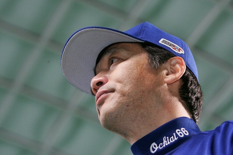 中日監督時代の落合　©Hideki Sugiyama