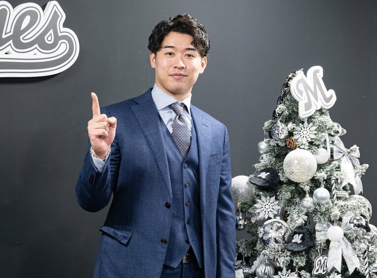 球界を代表する投手になった今も後輩からは「プロらしくない」と言われる種市　©️JIJI PRESS