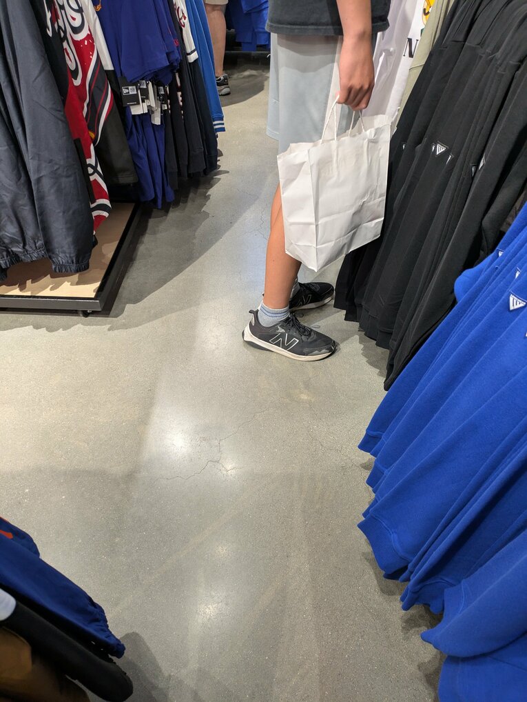 ニューヨークにあるMLBショップで…　 ©Shoko Mizutsugi