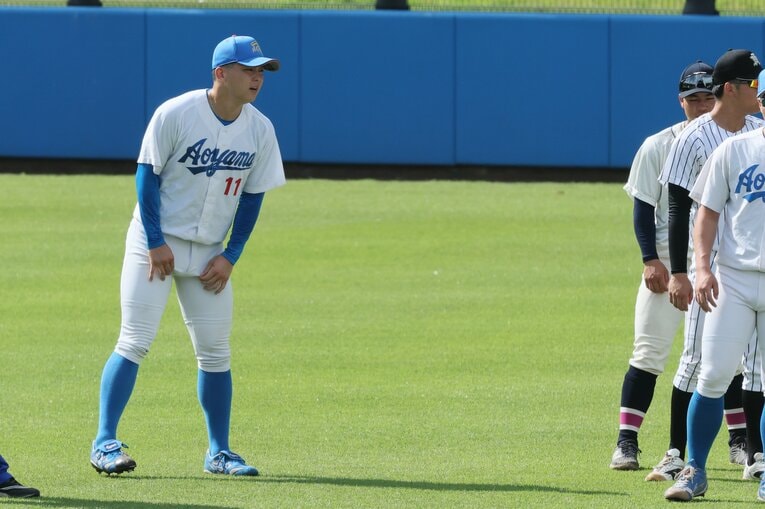 大学でも成長を見せた中西。大学日本代表でも中心選手として活躍した　©Shigeki Yamamoto