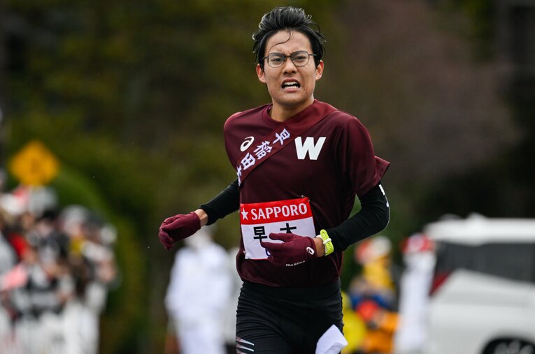 【昨年の名探偵】初の箱根路で5区区間6位と好走を見せた早大のルーキー“山の名探偵”こと工藤慎作。直前までの絶不調からの復活の裏にあったのは？　©Nanae Suzuki