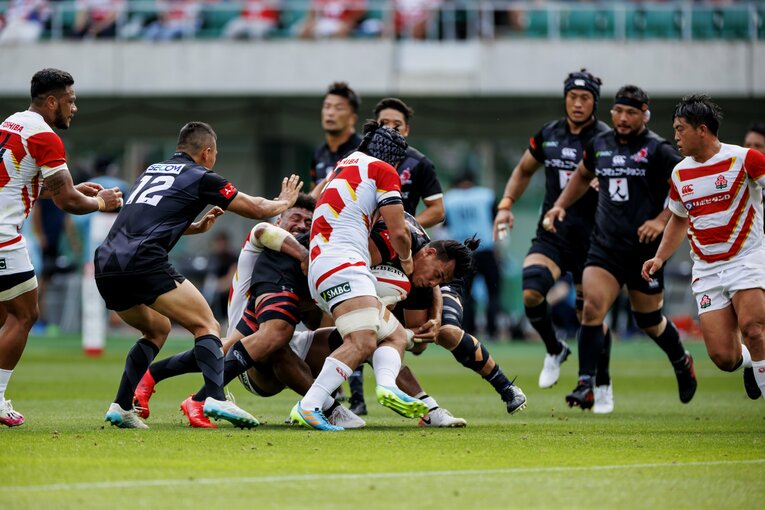 日本代表vsサンウルブズ（2021年）©︎Kiichi Matsumoto