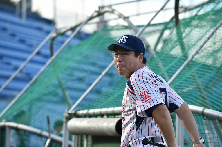 ヤクルト監督時代の真中さん　©Hideki Sugiyama