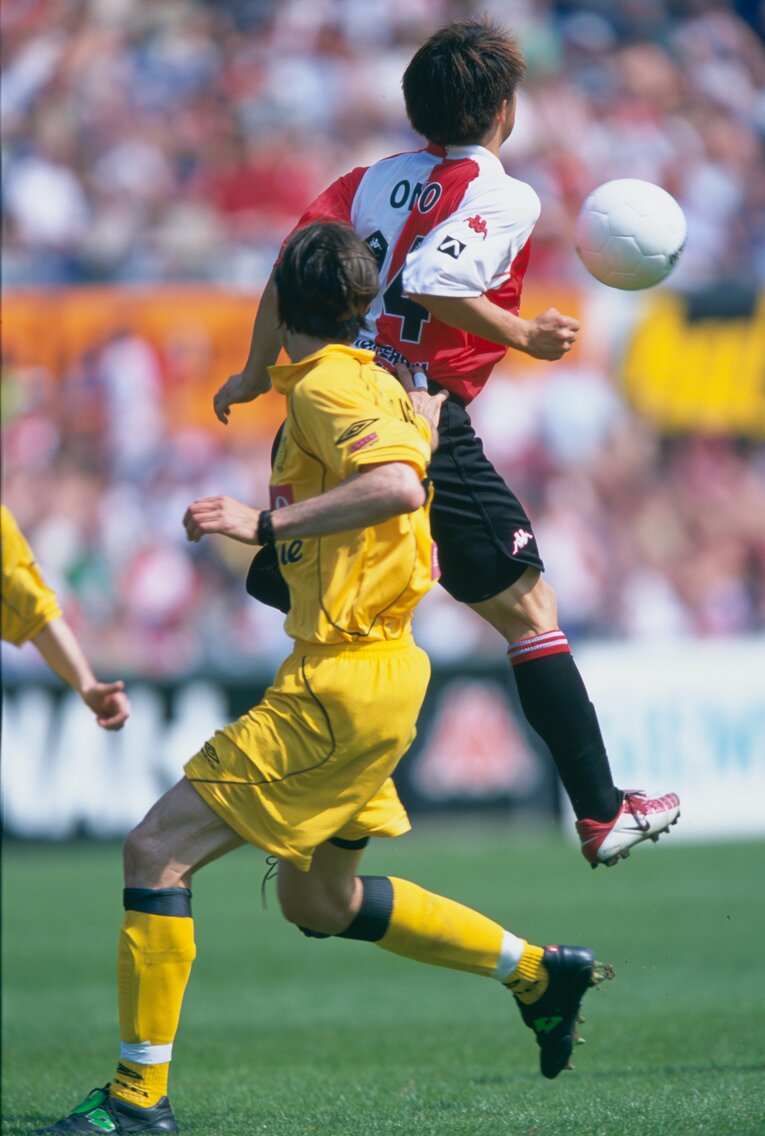 フェイエノールト時代の小野　©Sports Graphic Number