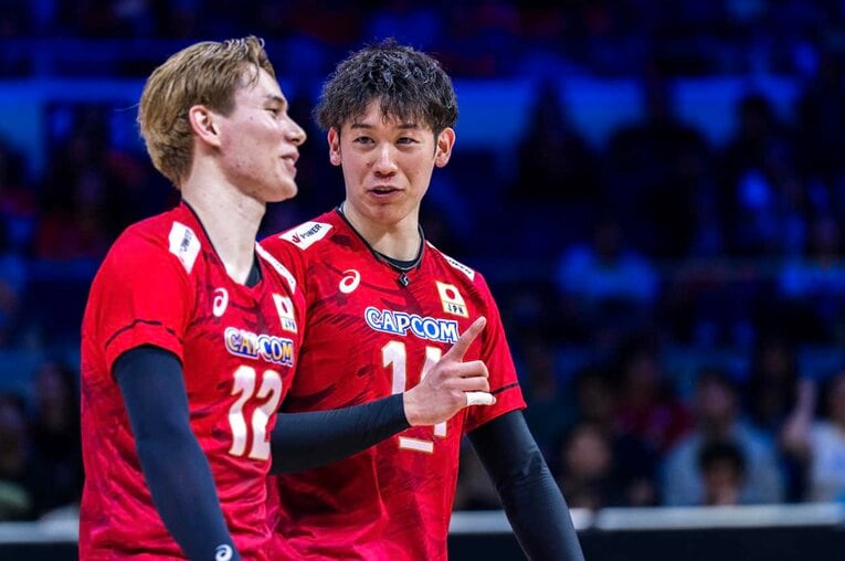 バレーボール世界選手権・リビア戦　©︎Volleyball World